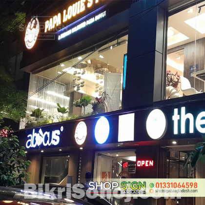 Acrylic Letter Led Sign Board